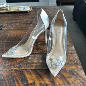 Betsey Johnson I do wedding heels